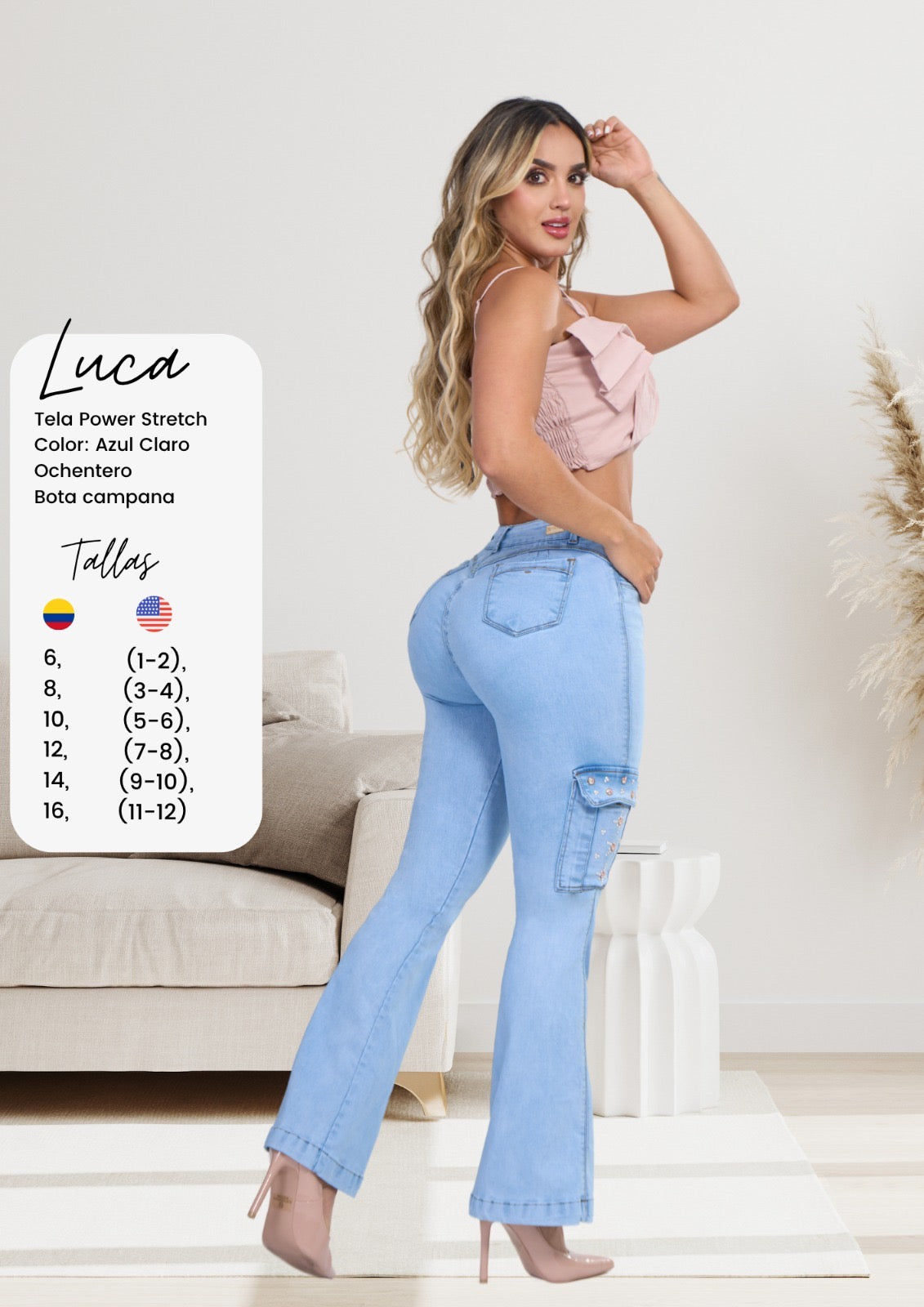 Lucas jeans auténtico colombiano