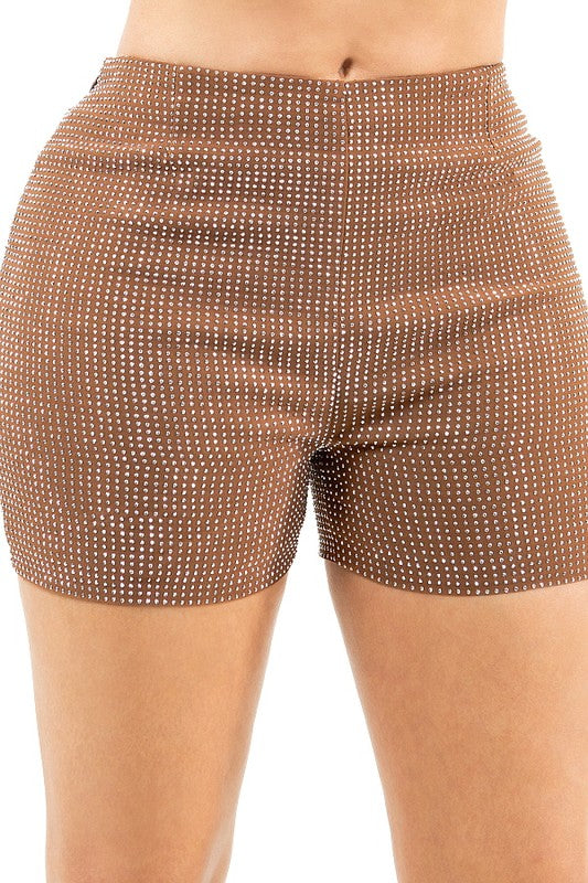 Susana Short Rhinestone