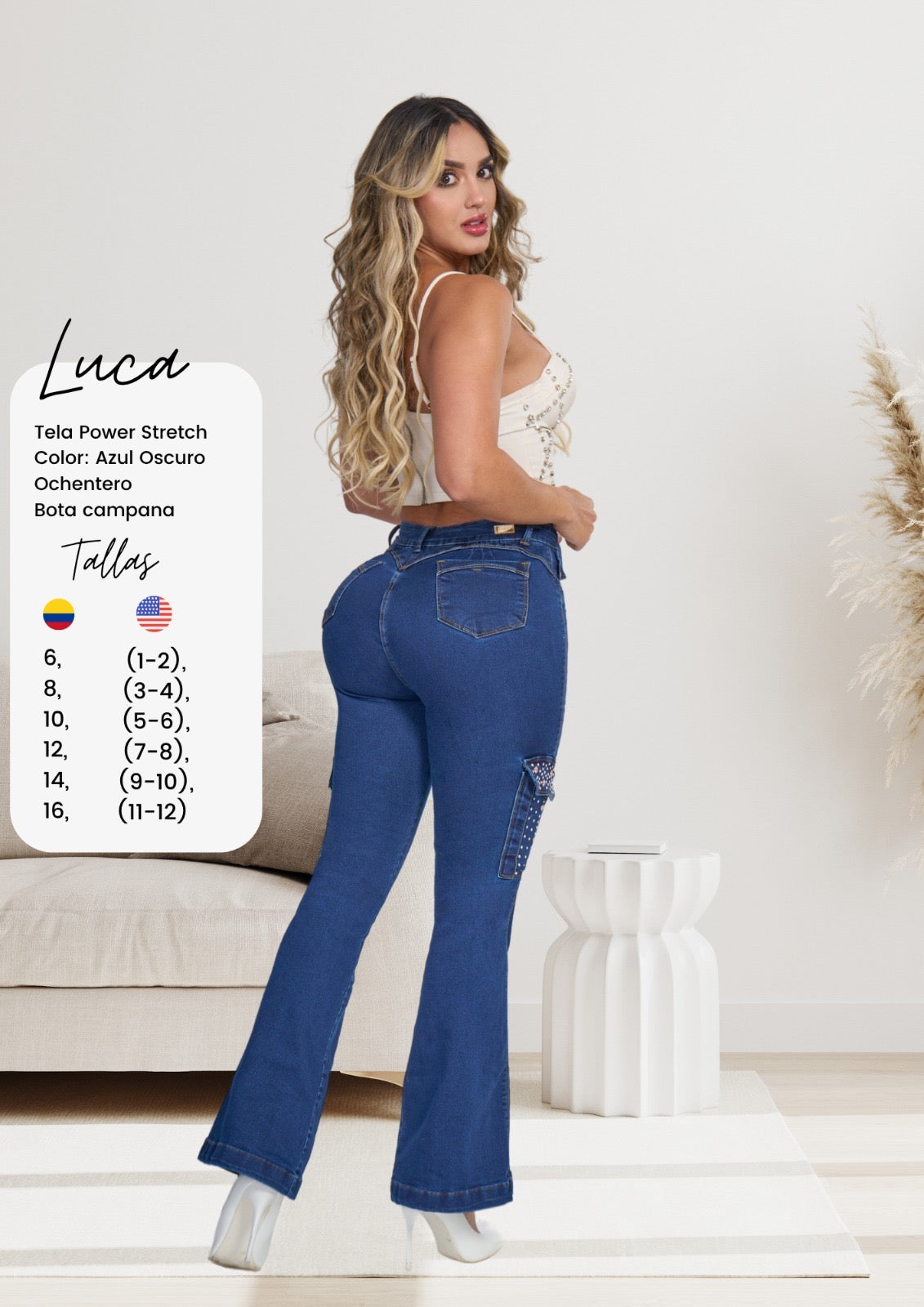 Lucas jeans auténtico colombiano