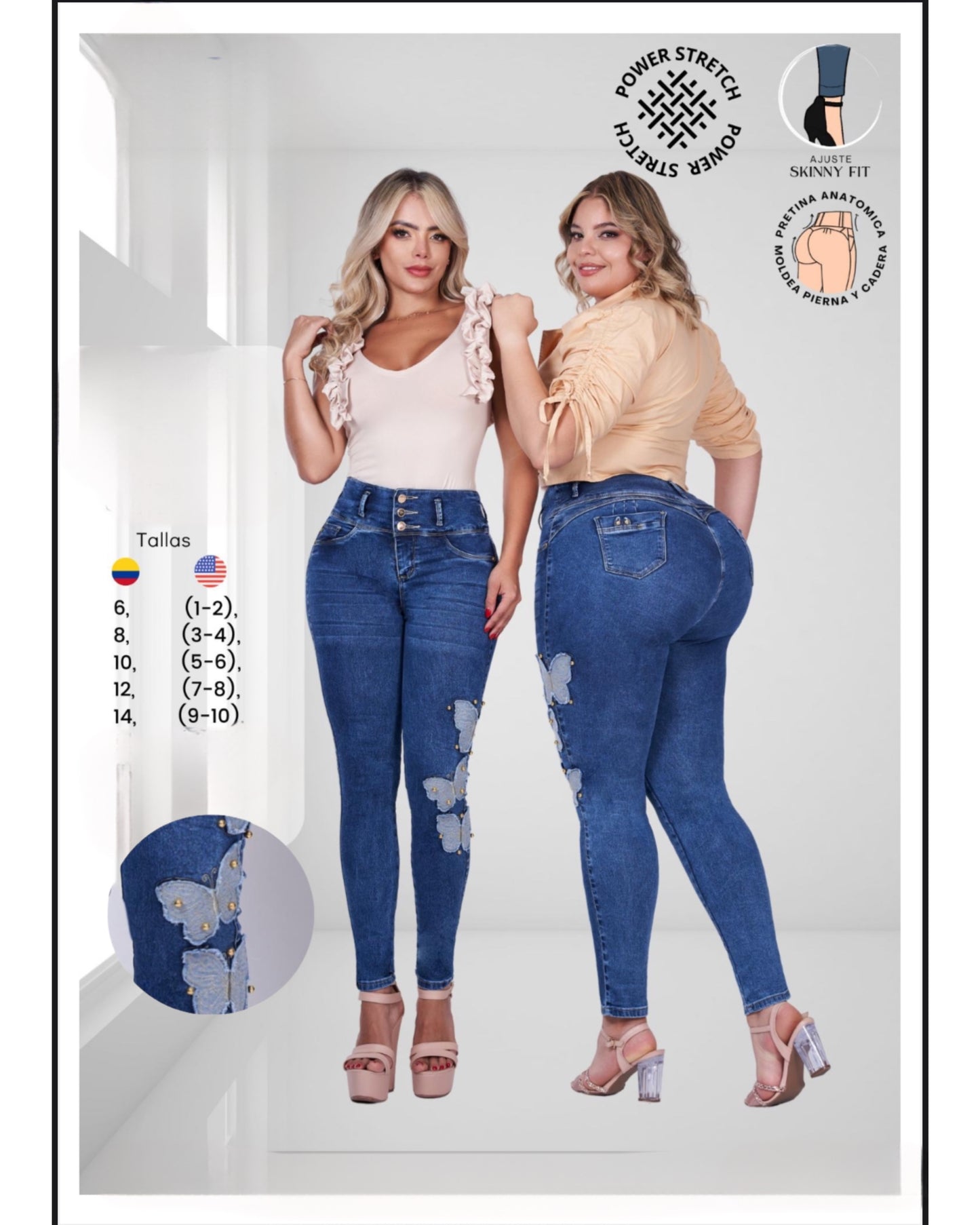 Monarca jeans Colombian