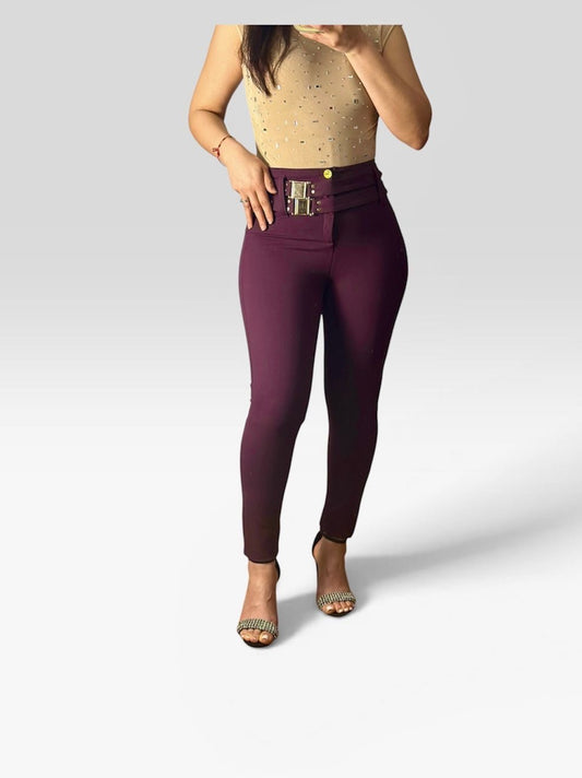 Hope pantalón de vestir colombiano con doble faja