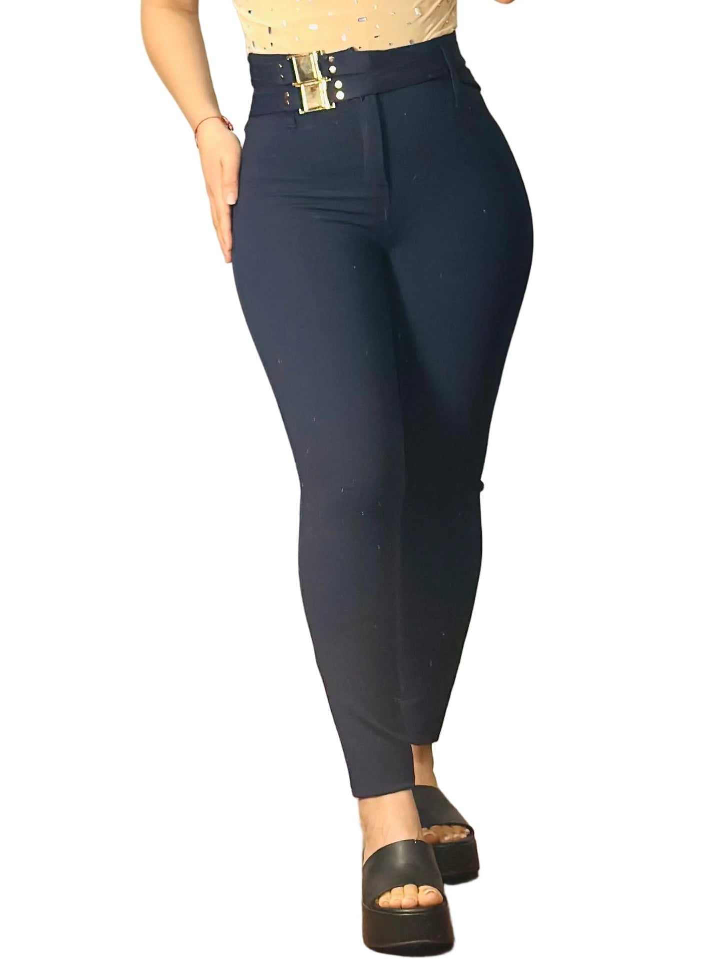 Hope pantalón de vestir colombiano con doble faja