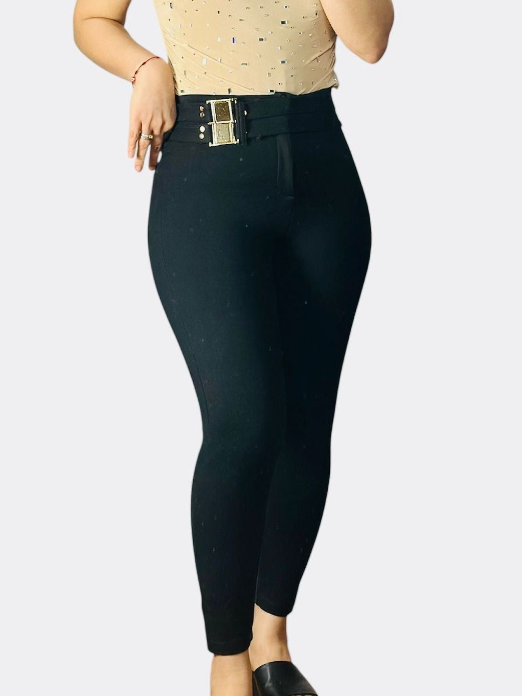 Hope pantalón de vestir colombiano con doble faja