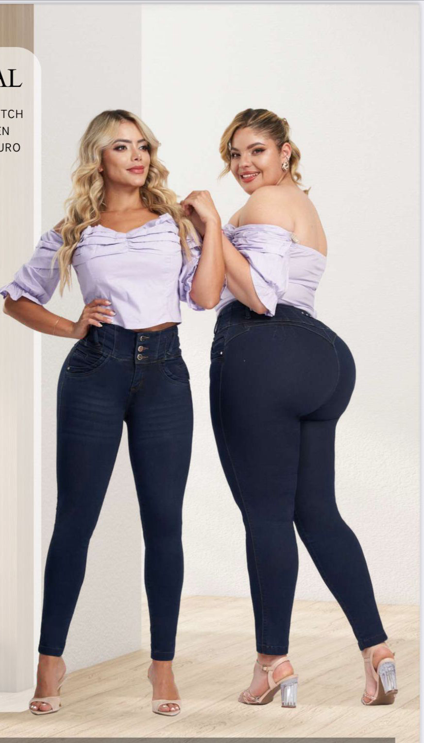 Chantal jeans colombiano