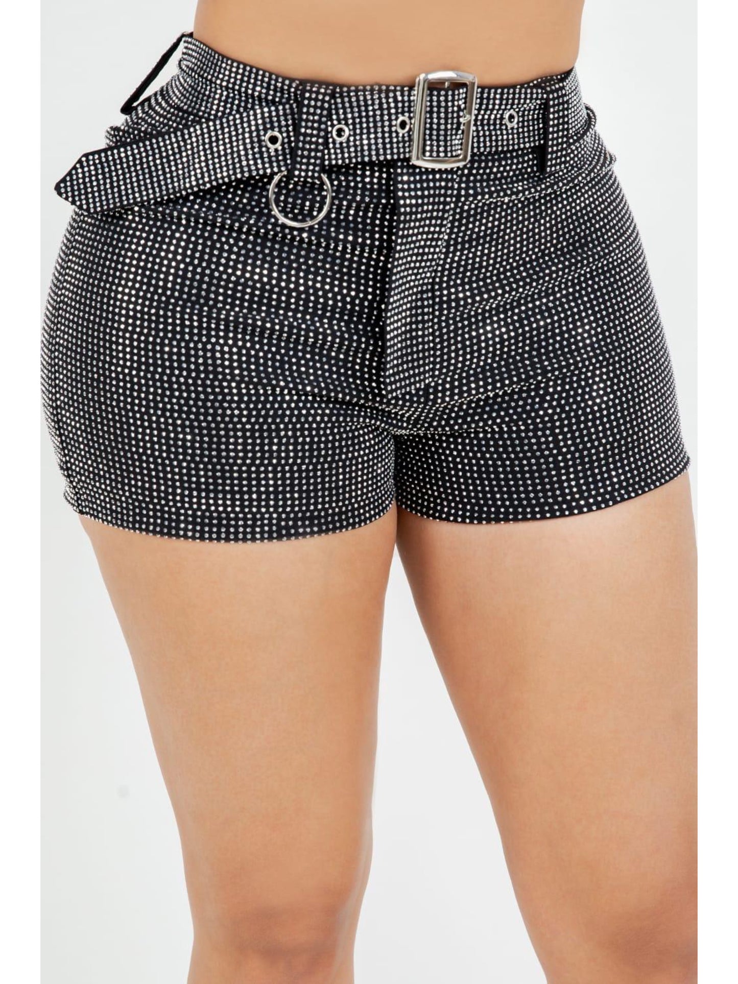 Camila shorts Rhinestone Bottom women